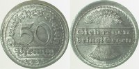     U30120E2.0 50 Pfennig  1920E o. Riffelrand vz!! J 301 24,50 EUR Differenzbesteuert nach §25a UstG zzgl. Versand