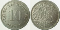 d 013n16D~2.5 10 Pfennig 1916D ss/vz J 013