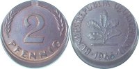 d 0 2 Pf P38165G2.0 2 Pfennig  1965G vz. D10 J 381