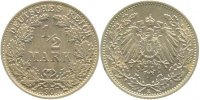 d 01607E~1.5a 0.5 Mark 1907E vz/stgl.Erstabschlag (EA)! !! J 016
