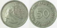     U379--J3.0 50 Pfennig  BDL o.Jz. Mzz:J ss J 379 12,00 EUR Differenzbesteuert nach §25a UstG zzgl. Versand