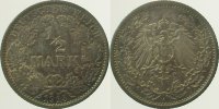 d 01613A~2.0a 0.5 Mark 1913A vz schöne Patina J 016