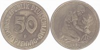     V38471D2.5 50 Pfennig  1971D kleines Mzz. circ. EPA 30K1 34,00 EUR Differenzbesteuert nach §25a UstG zzgl. Versand