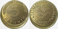  5 Pf   P38250G1.2b 5 Pfennig  1950G D15 bfr J 382 45,00 EUR Differenzbesteuert nach §25a UstG zzgl. Versand