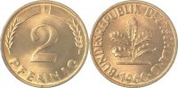 d 0.9 2 Pf 38160F~0.9 2 Pfennig 1960F stgl. fein !!!! J 381