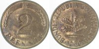 d 1.1 2 Pf 38160D~1.1 2 Pfennig 1960D bfr/stgl J 381