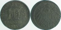 d  P29921-2.2 10 Pfennig  1921 D15 vz J 299