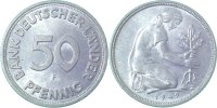 d LP37949F1.2 50 Pfennig 1949F licht.Präg. bfr!!! J 379
