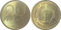 d 1511a71-~1.1 20Pfennig DDR 1971- bfr/stgl/matt J1511a