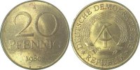 d 1511b80A~1.1 20Pfennig DDR 1980A bfr/st/matt J1511b